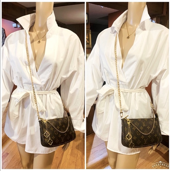 ❌❌SOLD❌❌ 💙AUTH💯LV POCHETTE SOLD OUT@LV FAB💙 - Picture 11 of 14